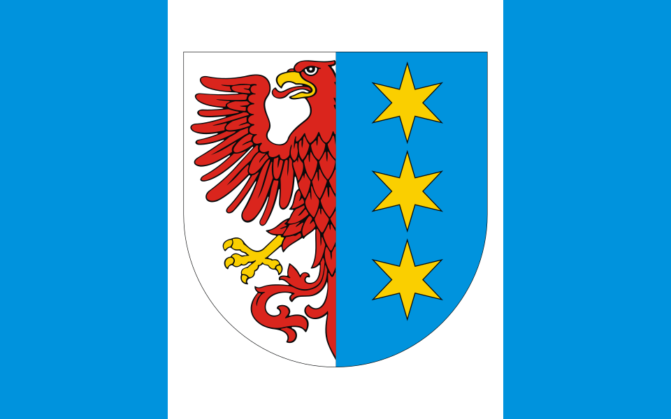 Flaga miasta Lipiany