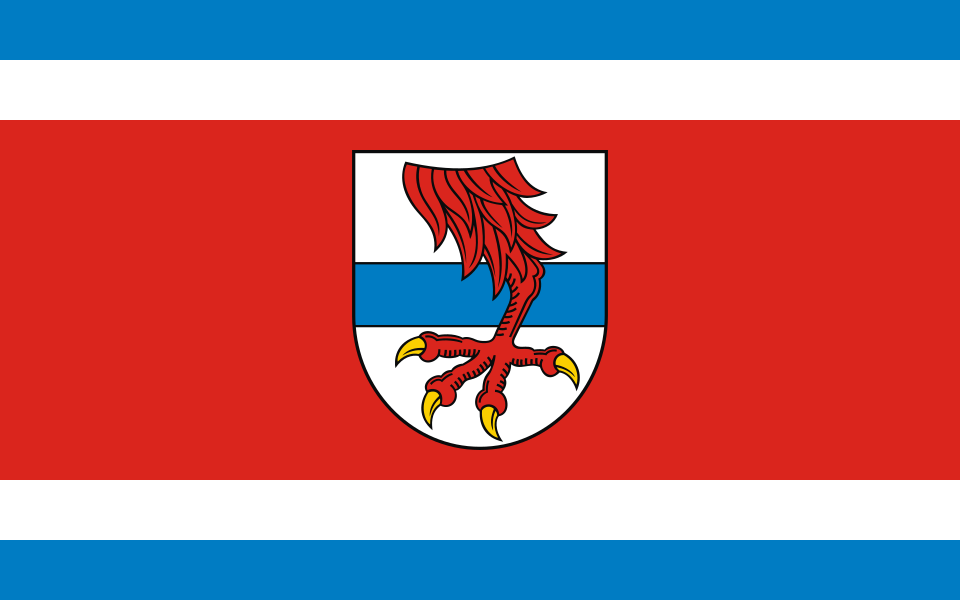 Flaga miasta Dobrzany