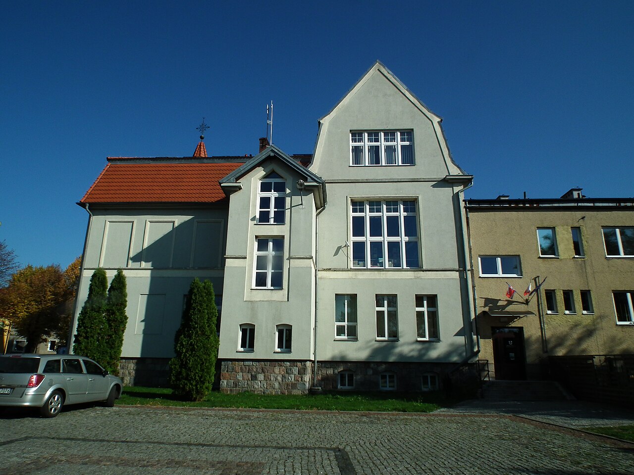 Widok miasta Dobrzany