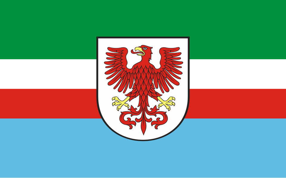 Flaga miasta Ińsko