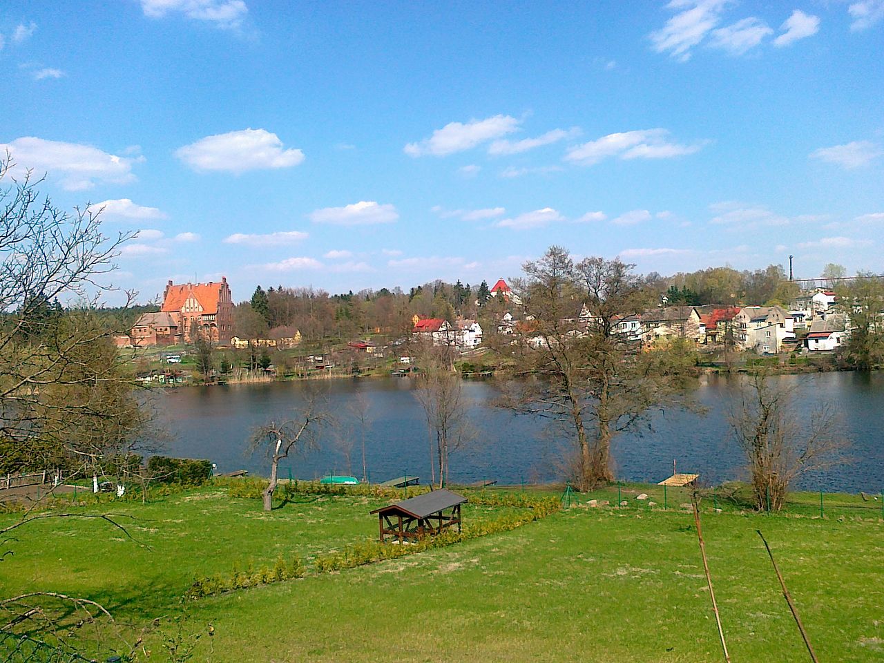 Widok miasta Biały Bór