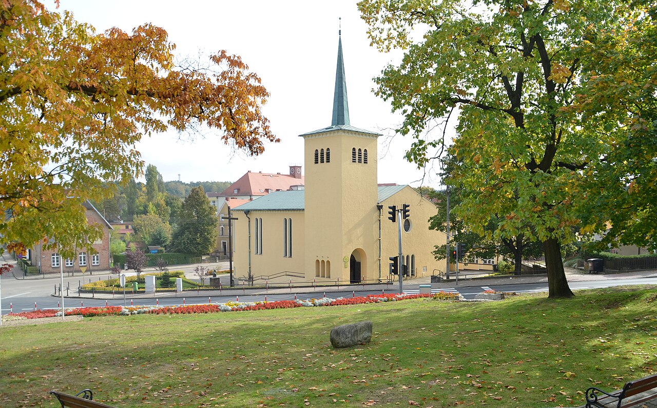 Widok miasta Człopa