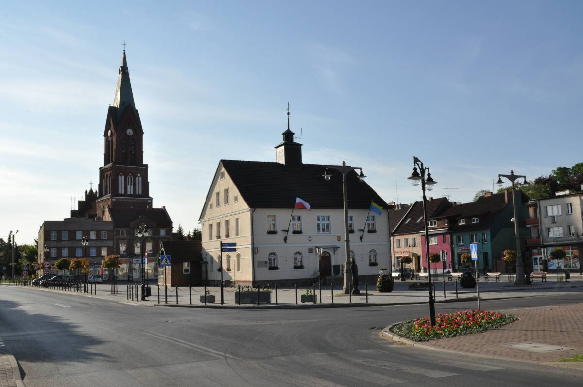Widok miasta Resko