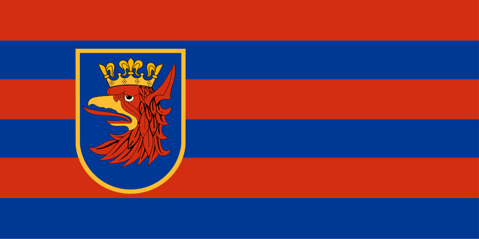 Flaga miasta Szczecin