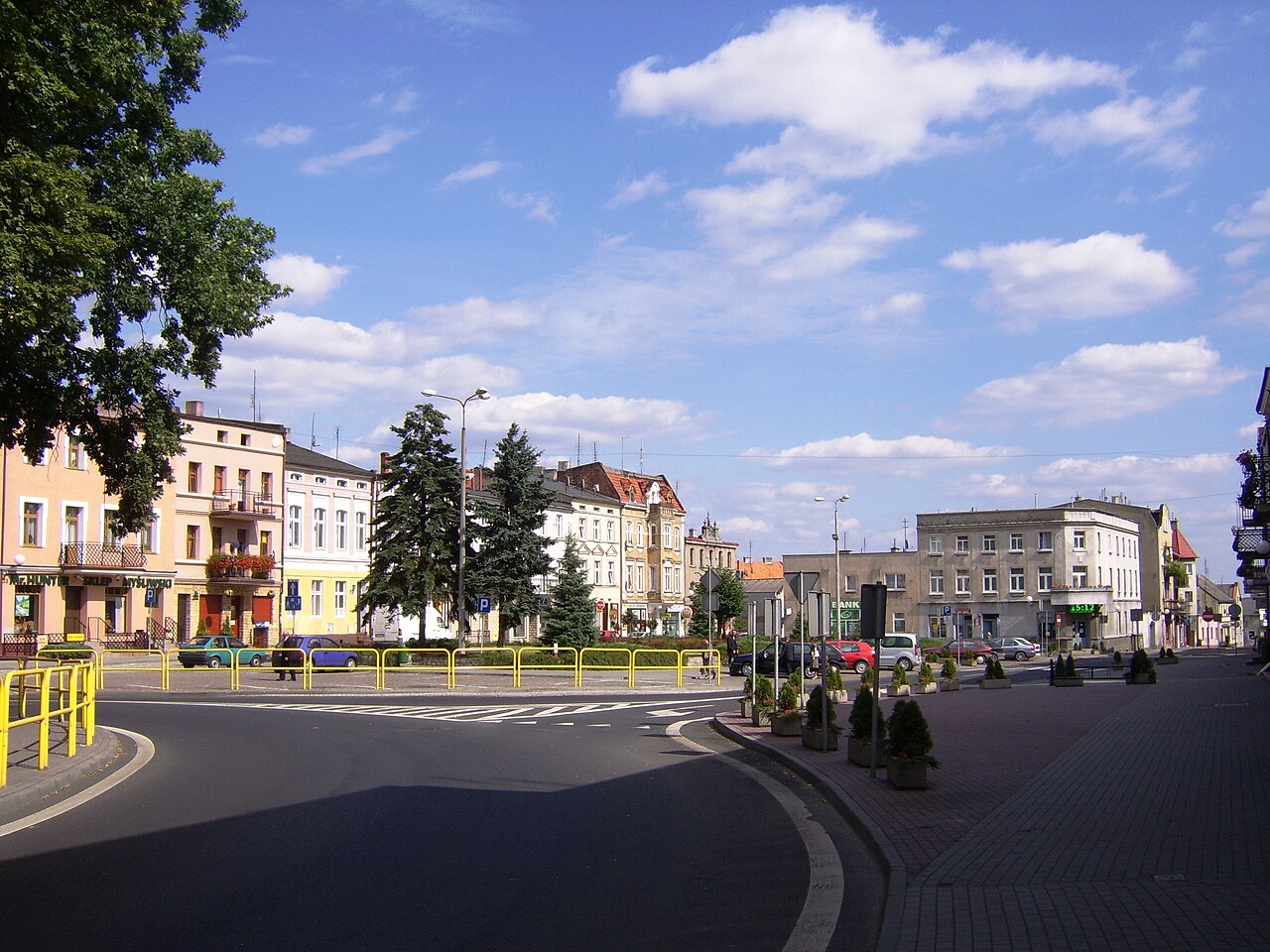 Widok miasta Kowalewo Pomorskie