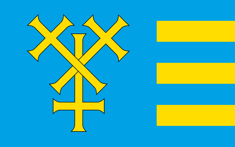 Flaga miasta Mogilno