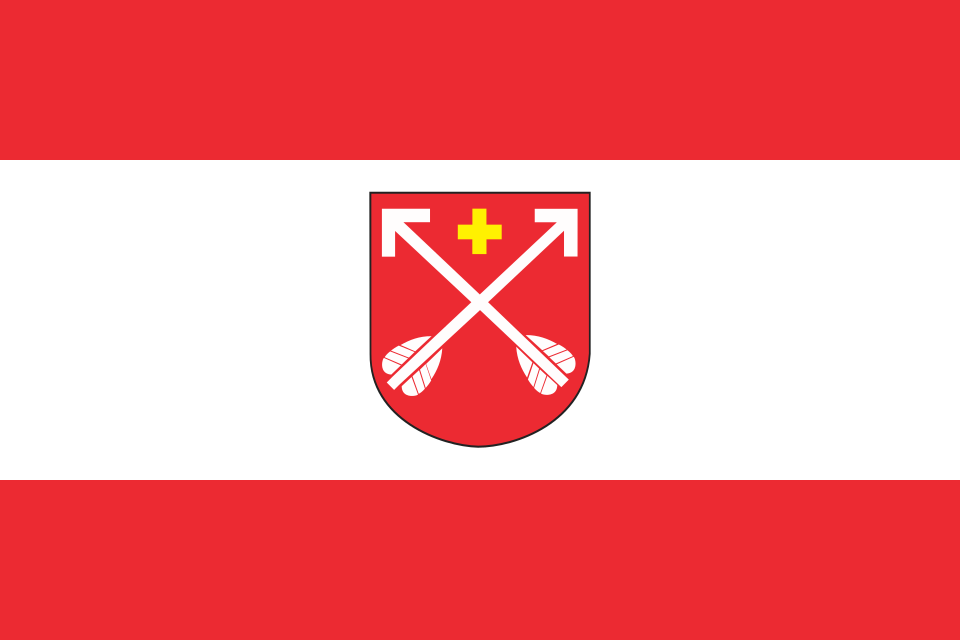 Flaga miasta Strzelno