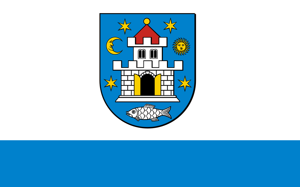 Flaga miasta Bolków