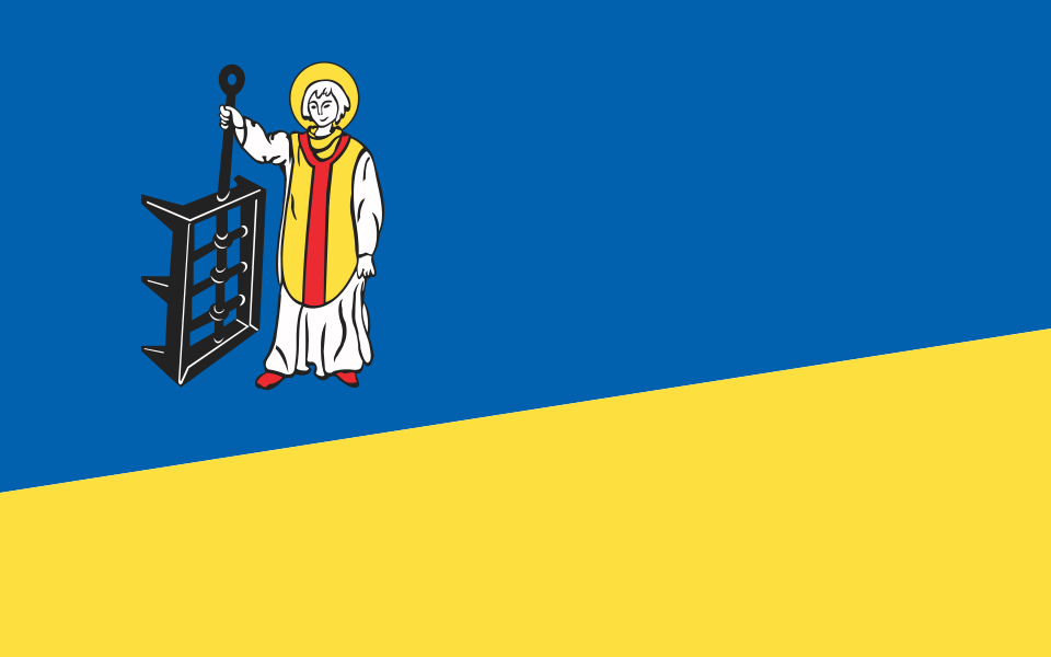 Flaga miasta Sępólno Krajeńskie