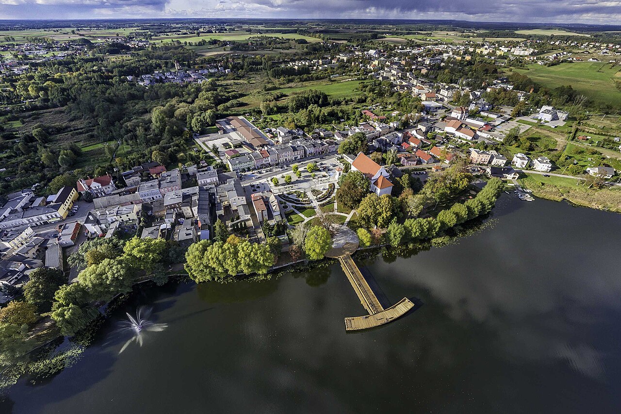 Widok miasta Więcbork