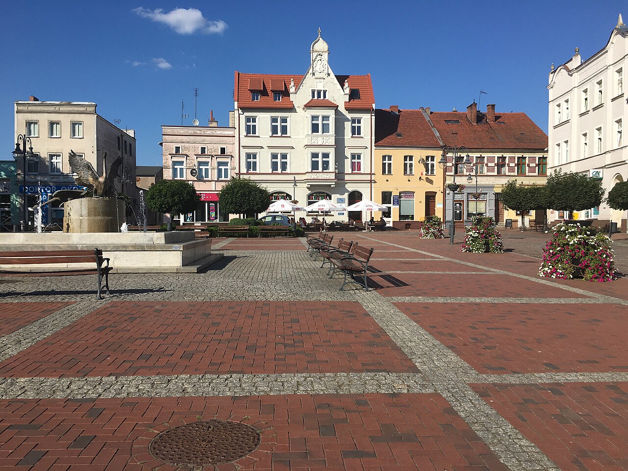 Widok miasta Tuchola