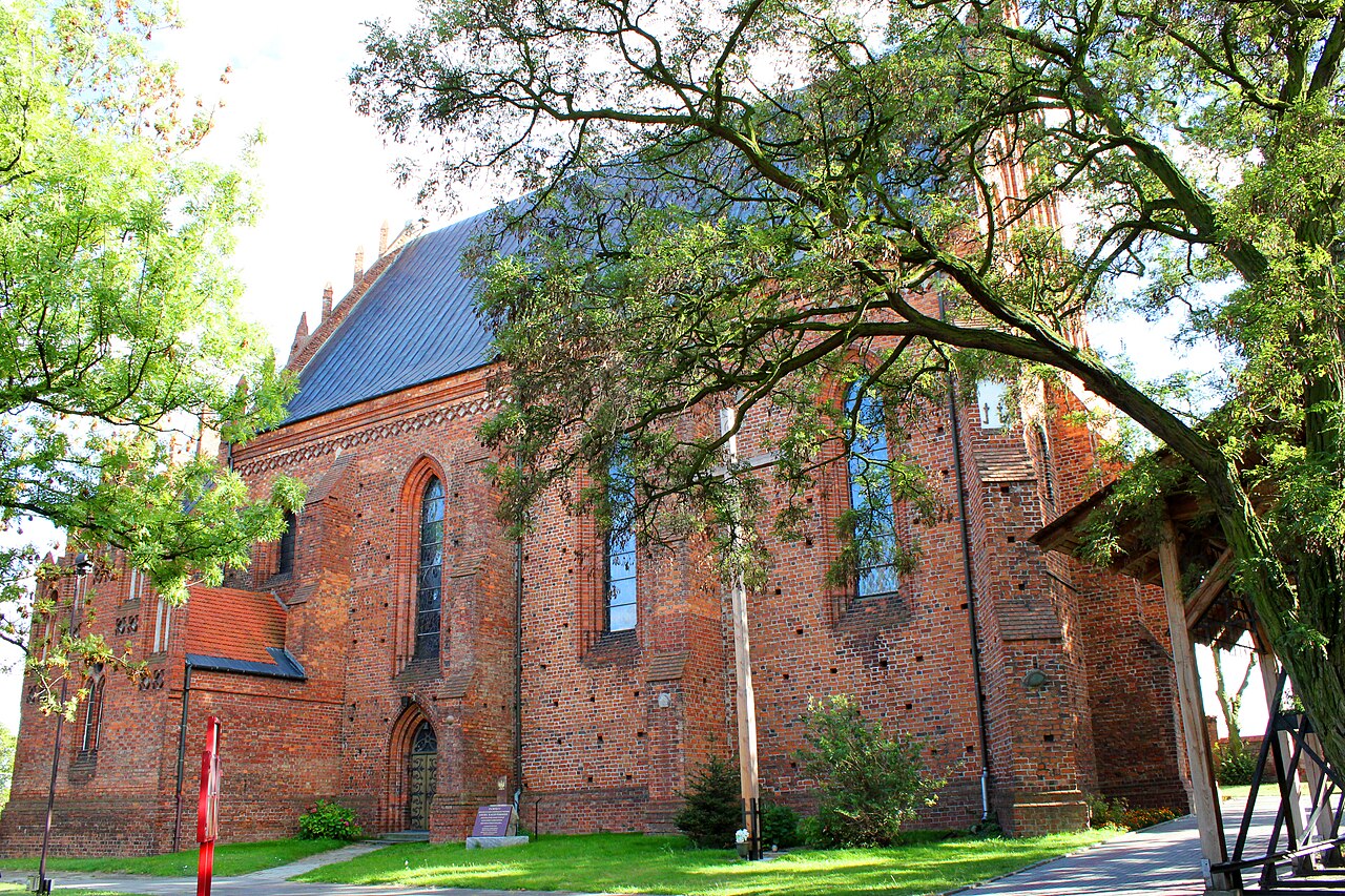 Widok miasta Brześć Kujawski