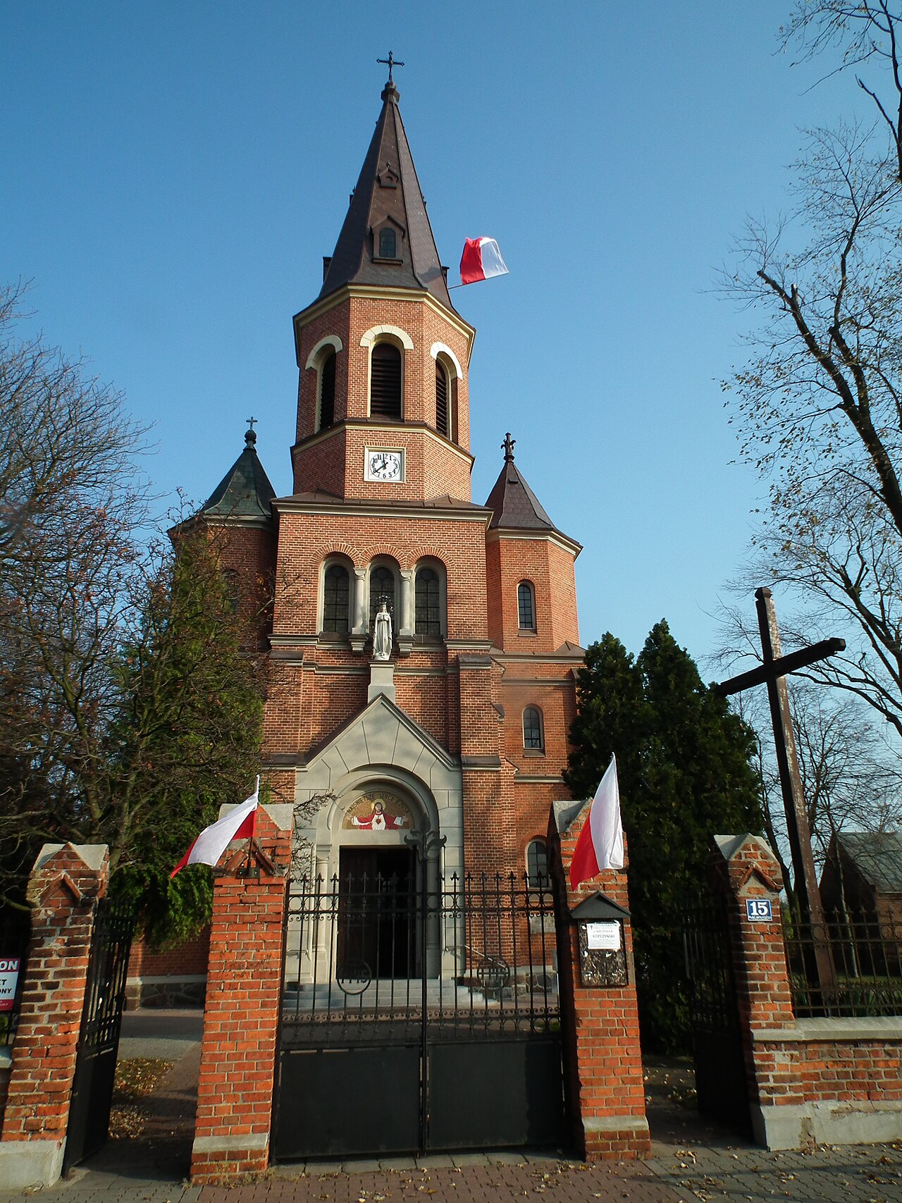 Widok miasta Lubień Kujawski