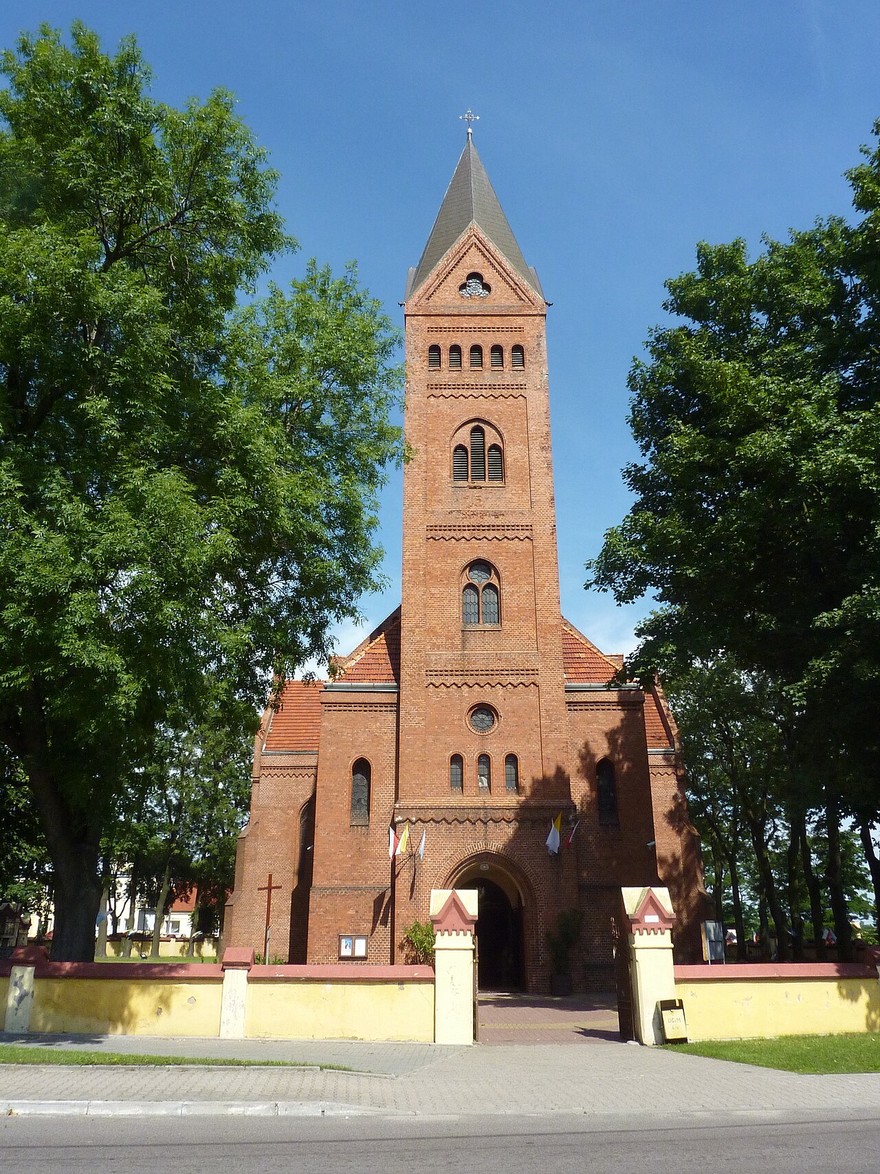 Widok miasta Lubraniec
