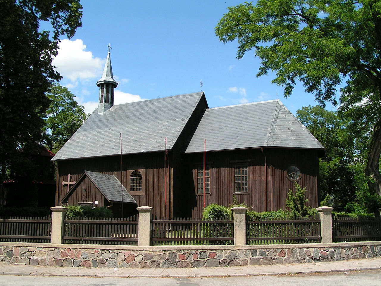 Widok miasta Gąsawa