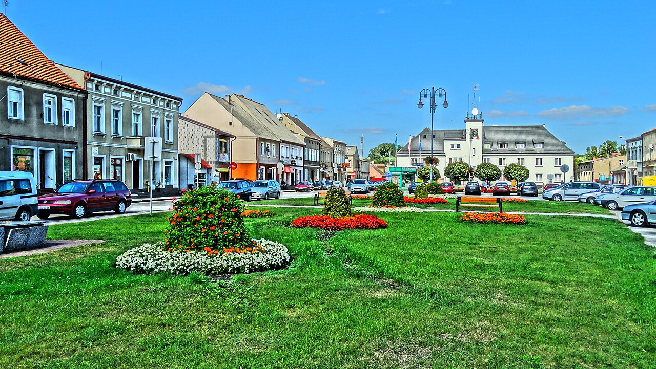 Widok miasta Łabiszyn