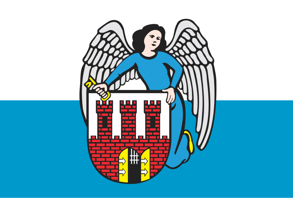 Flaga miasta Toruń