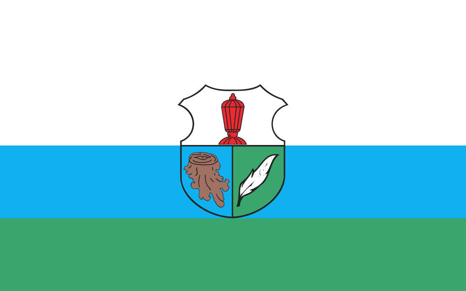 Flaga miasta Szklarska Poręba