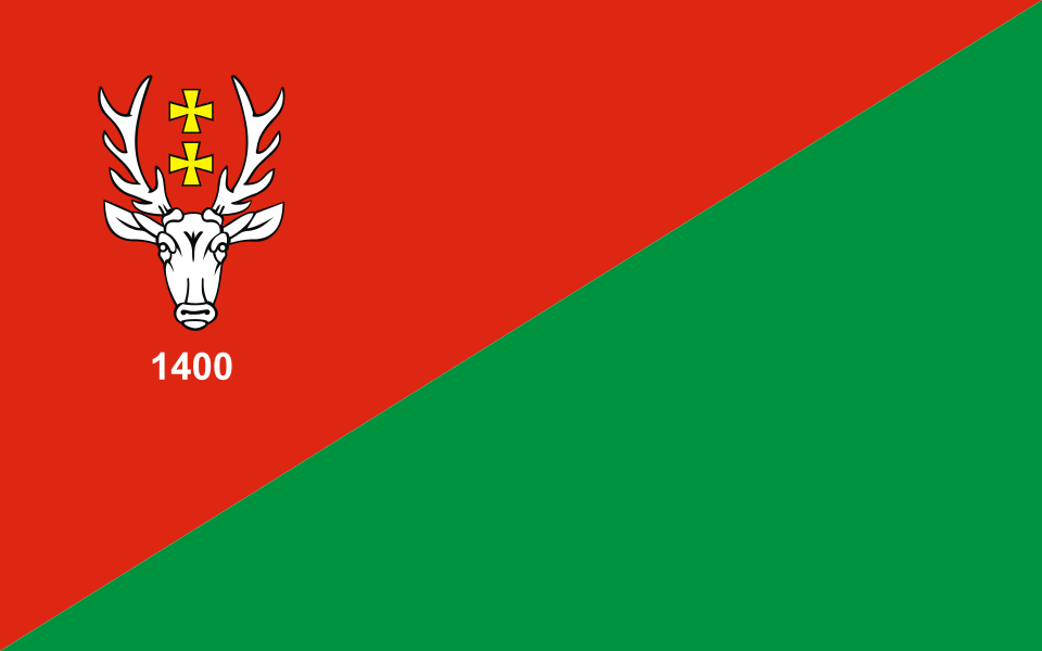 Flaga miasta Hrubieszów