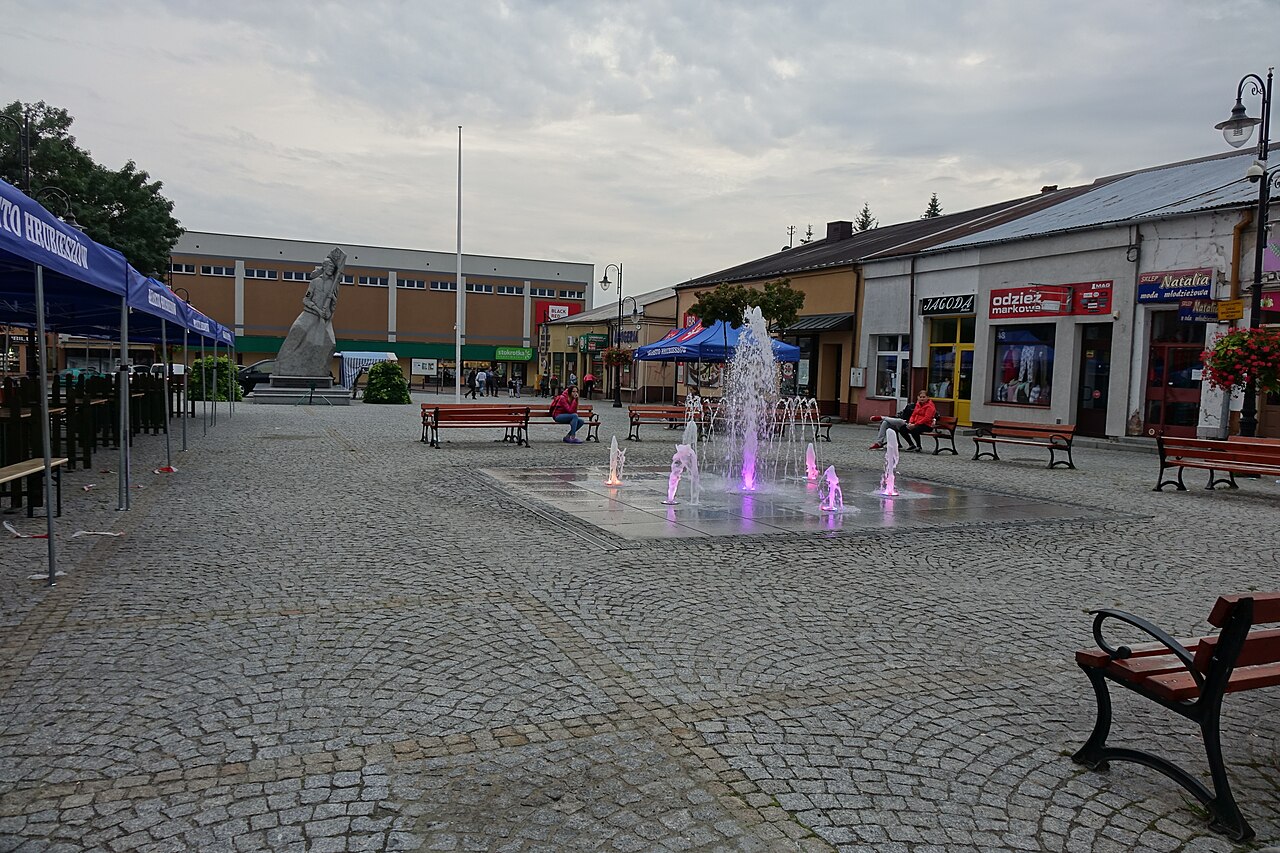 Widok miasta Hrubieszów