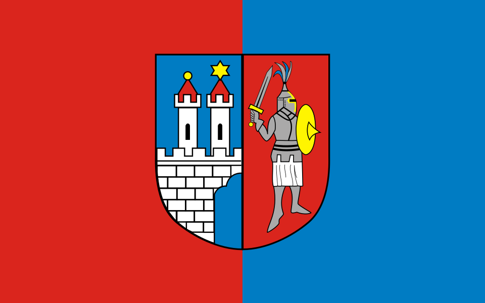 Flaga miasta Kamienna Góra