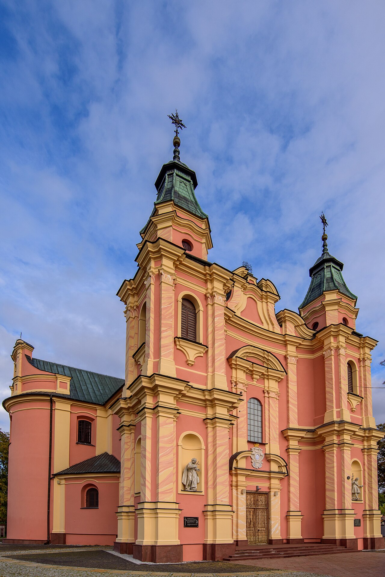 Widok miasta Ostrów Lubelski