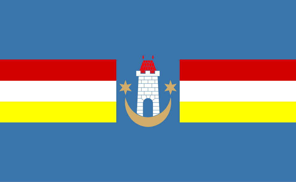 Flaga miasta Kazimierz Dolny