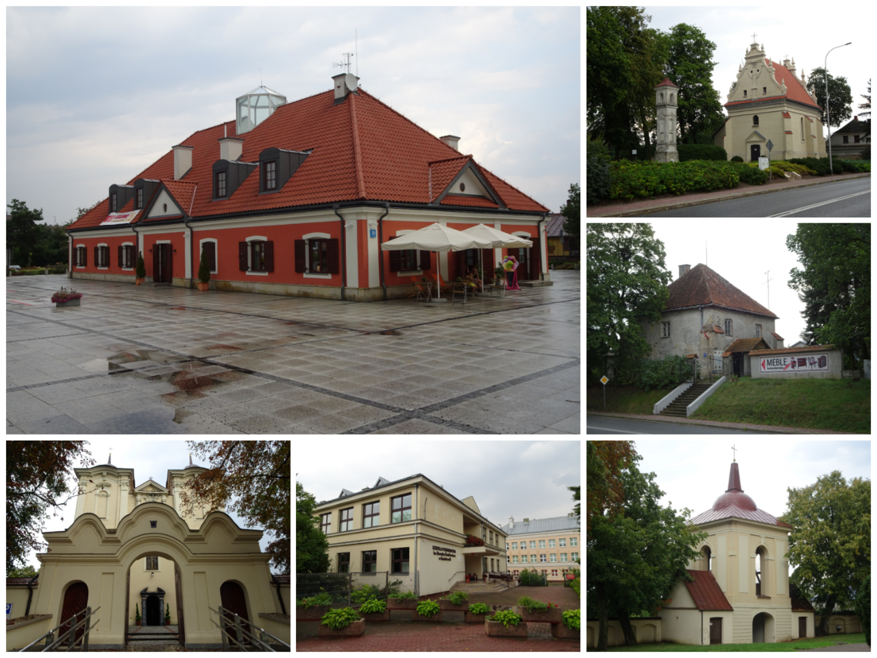 Widok miasta Końskowola