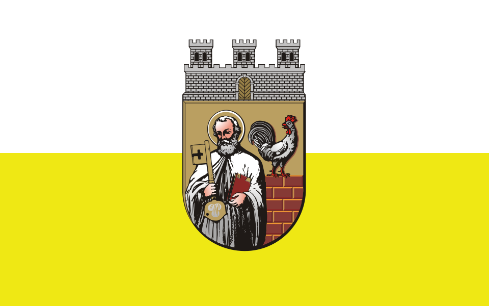 Flaga miasta Duszniki-Zdrój