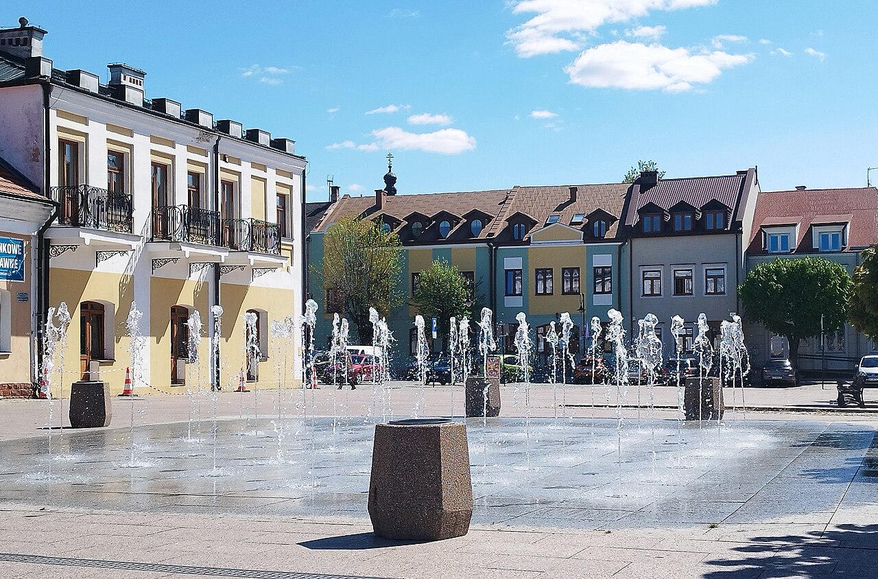 Widok miasta Włodawa