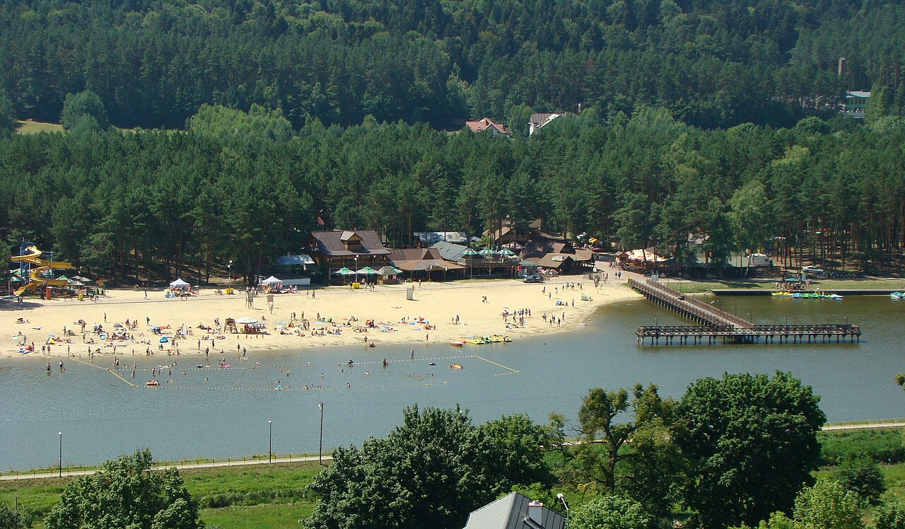Widok miasta Krasnobród