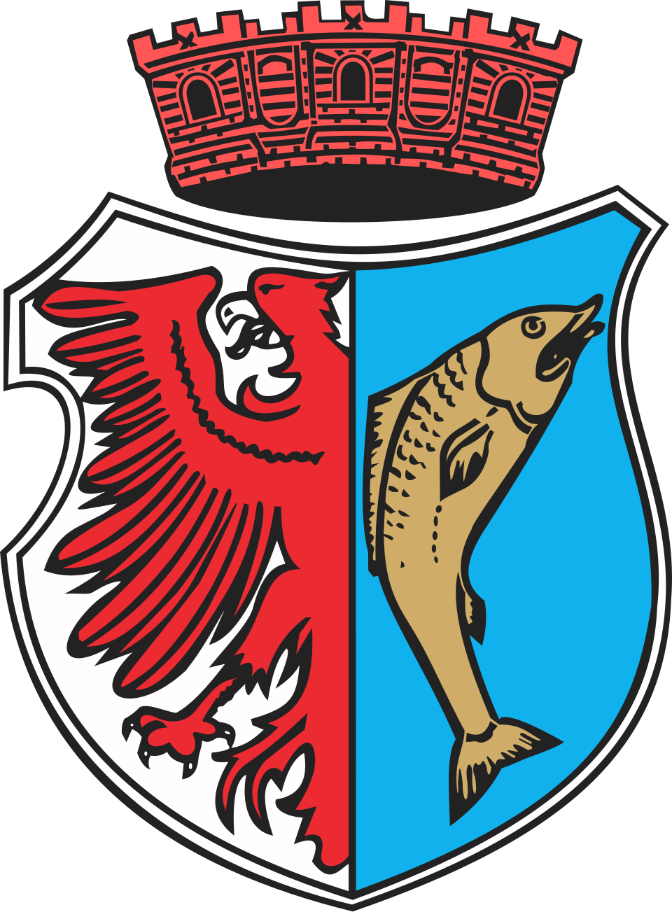 Herb miasta Kostrzyn nad Odrą