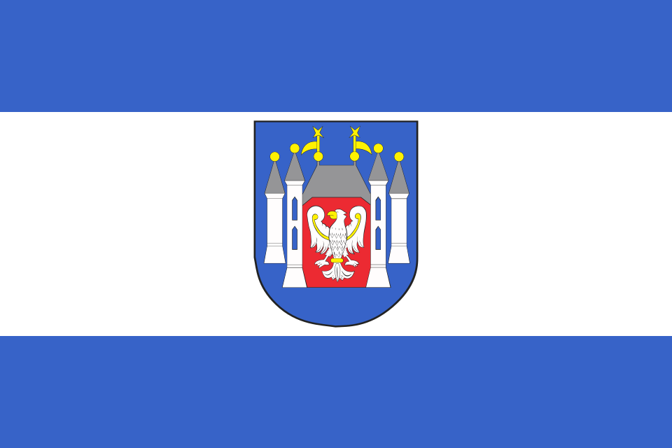 Flaga miasta Międzyrzecz