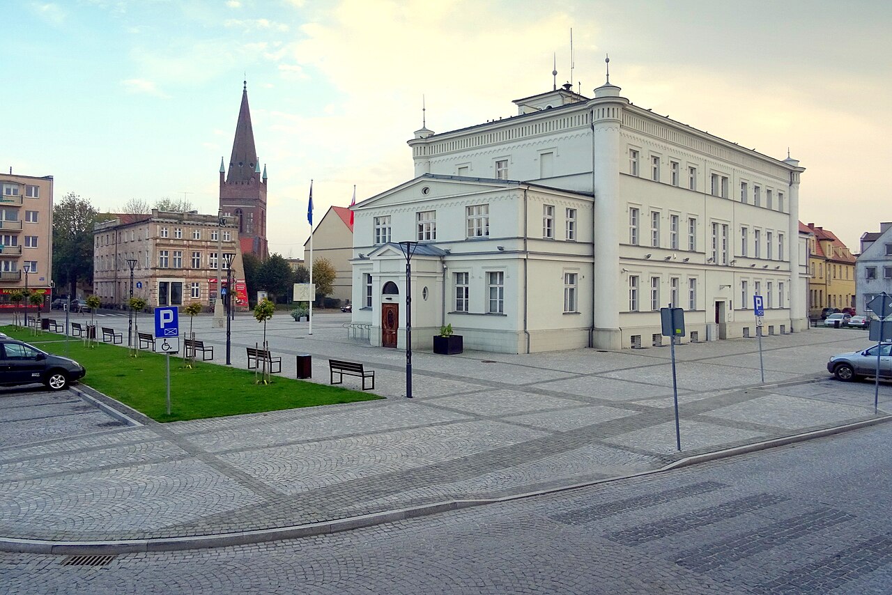 Widok miasta Skwierzyna
