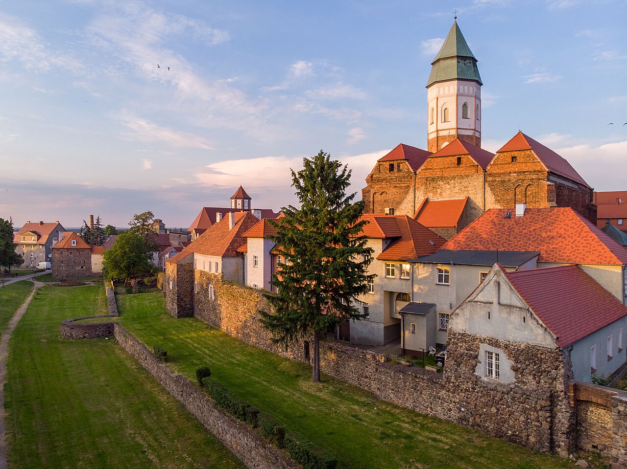 Widok miasta Kożuchów