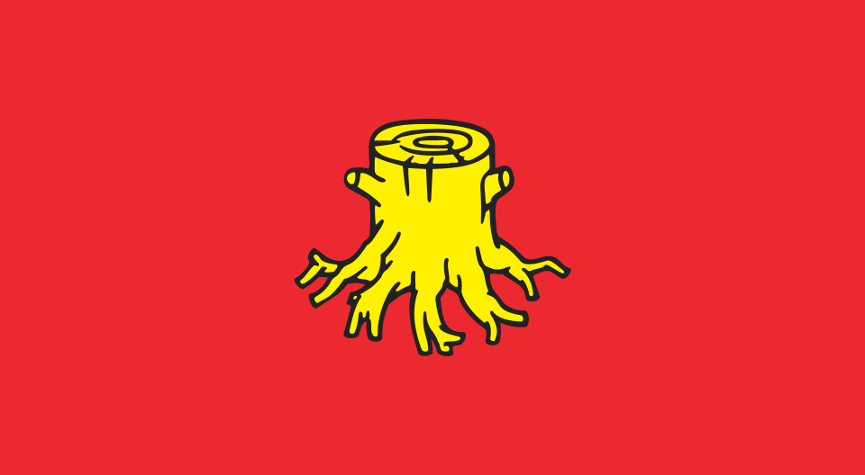 Flaga miasta Nowa Ruda