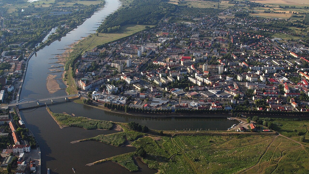 Widok miasta Słubice