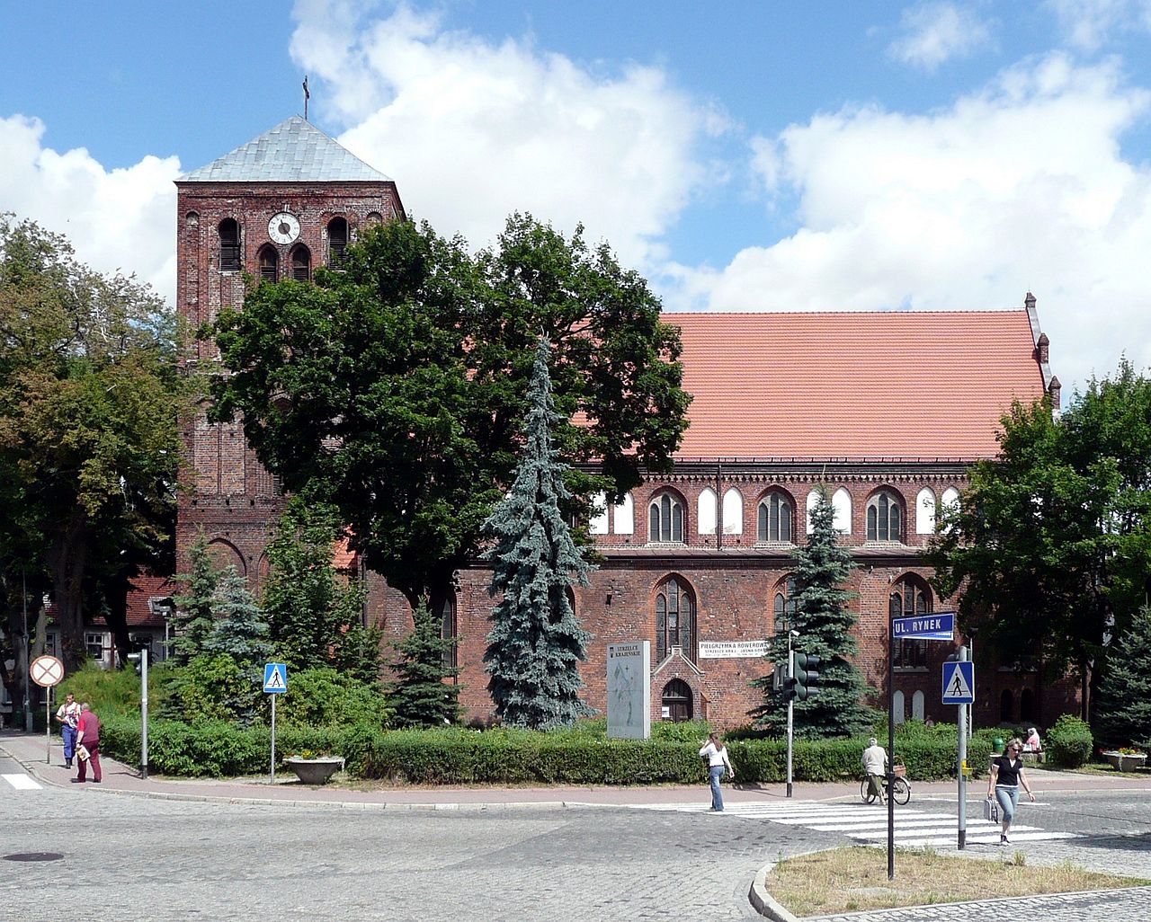 Widok miasta Strzelce Krajeńskie