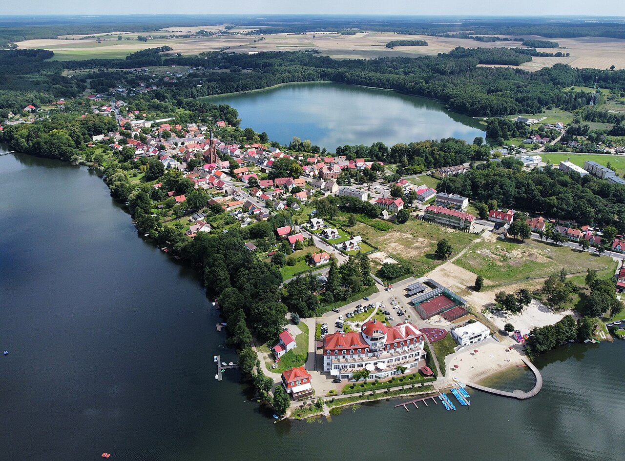 Widok miasta Lubniewice