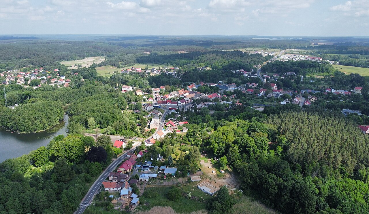 Widok miasta Torzym