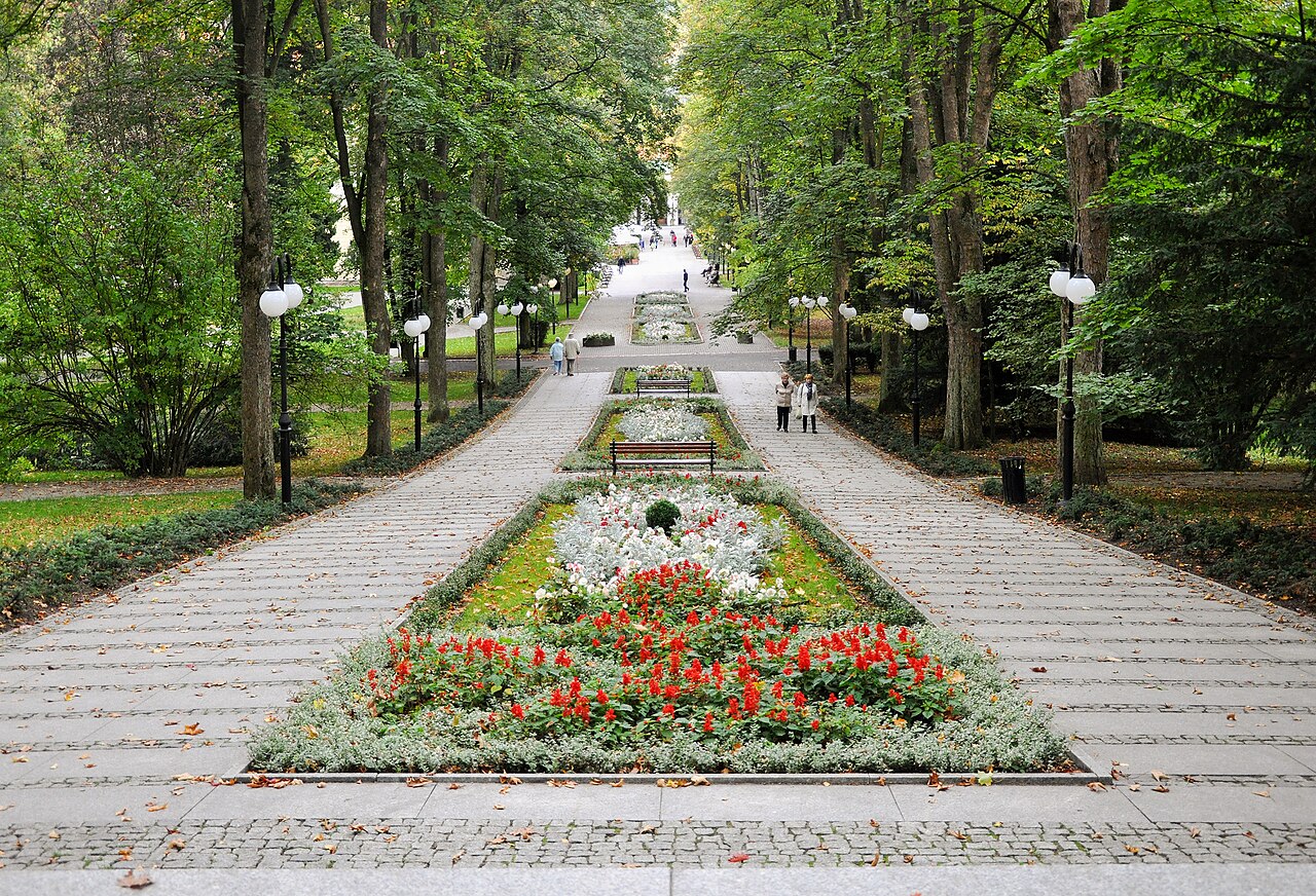 Widok miasta Polanica-Zdrój