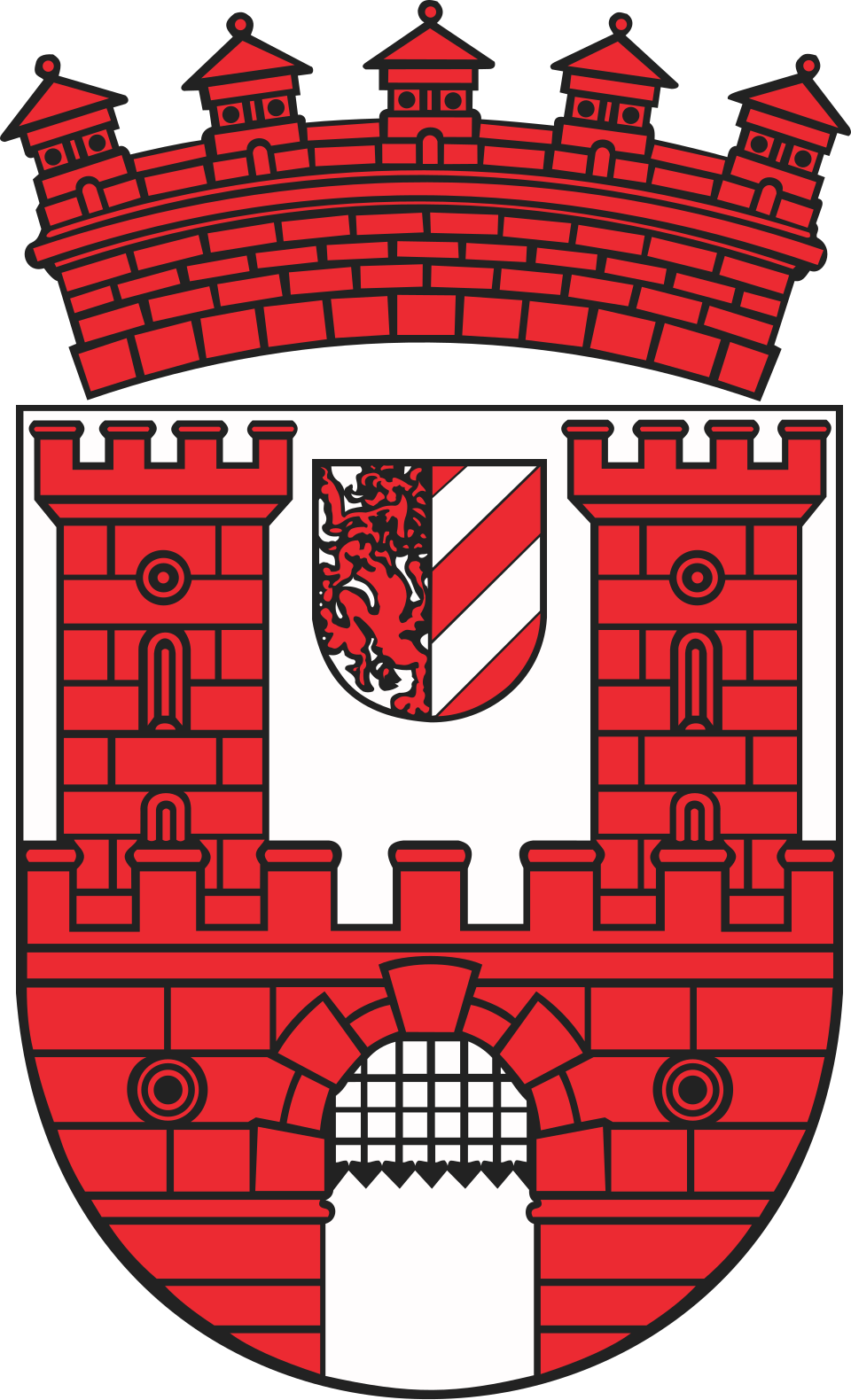 Herb miasta Czerwieńsk