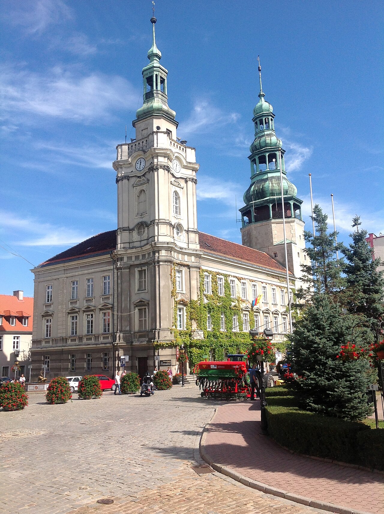 Widok miasta Szprotawa