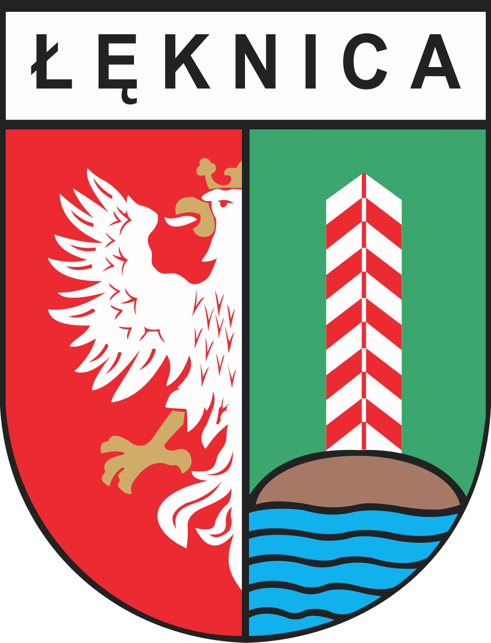 Herb miasta Łęknica