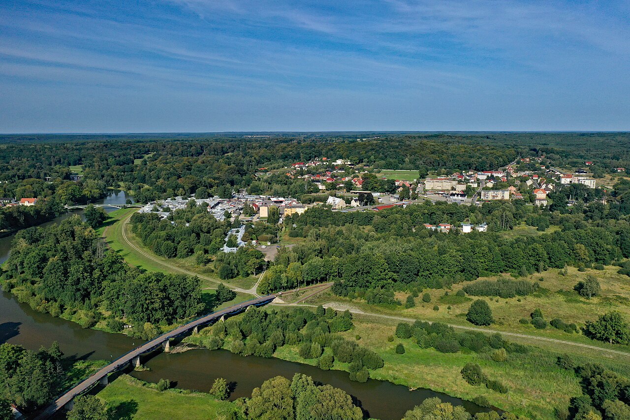Widok miasta Łęknica