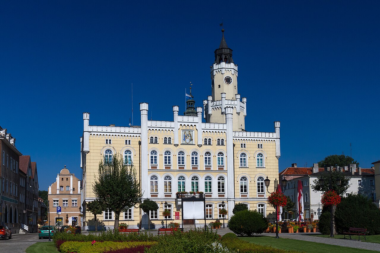 Widok miasta Wschowa