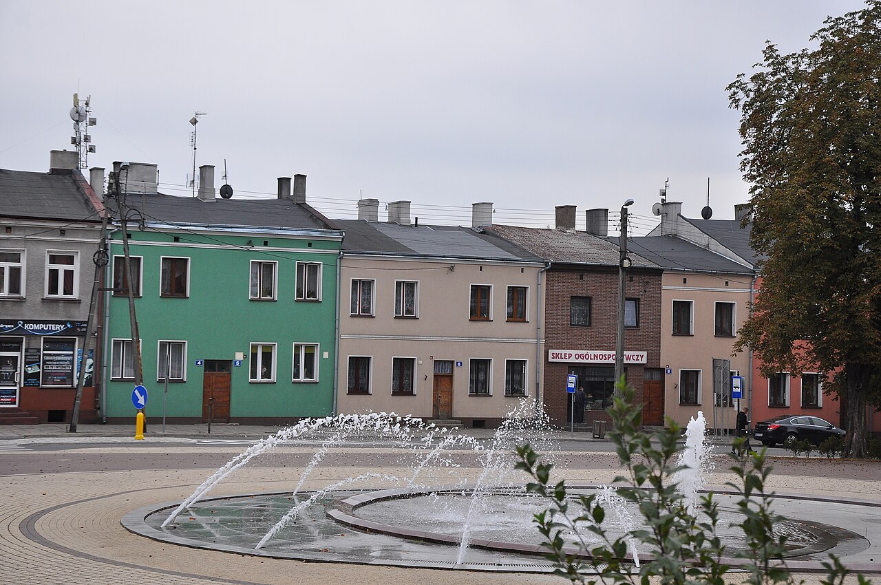 Widok miasta Żychlin