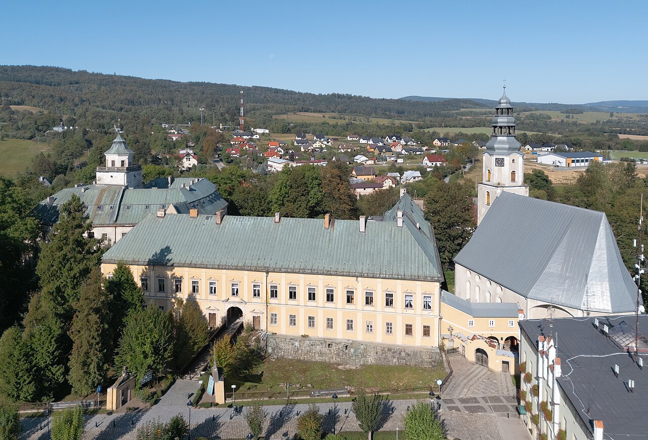 Widok miasta Międzylesie