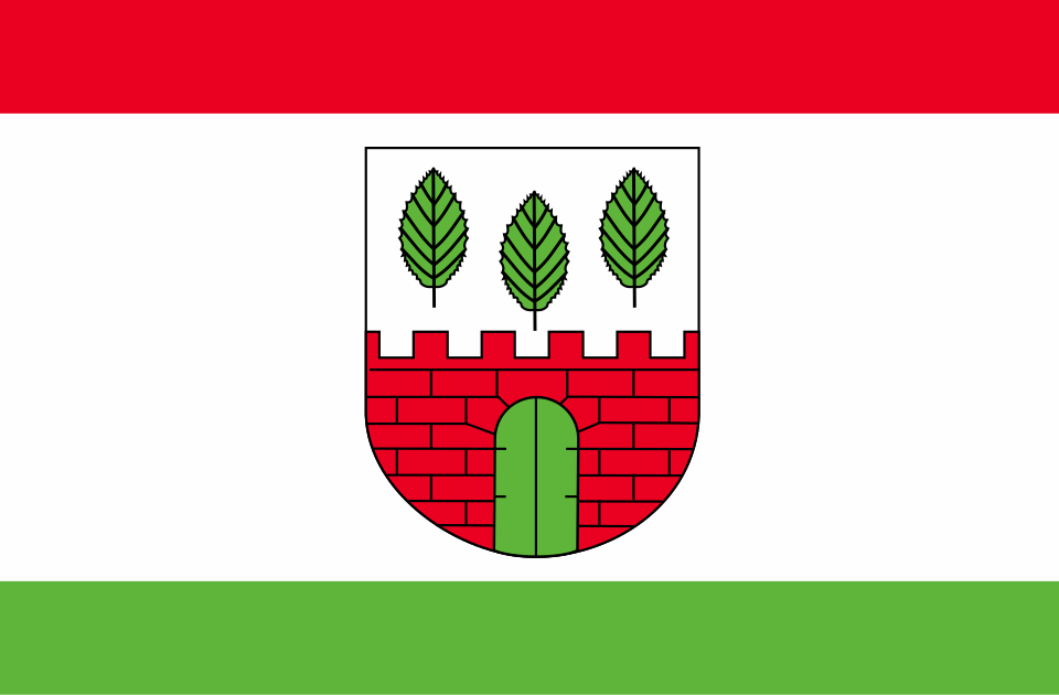 Flaga miasta Grabów