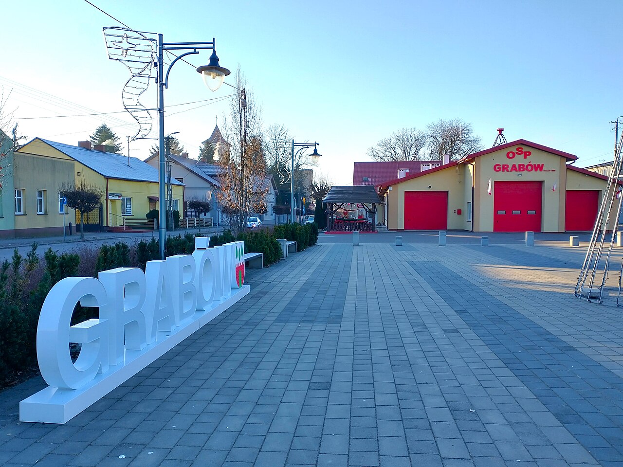Widok miasta Grabów